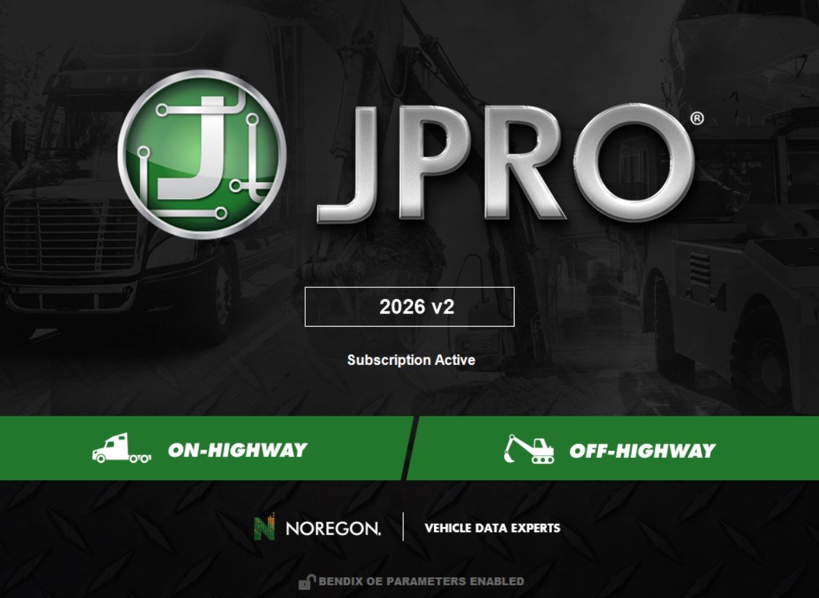 Noregon JPRO Commercial Vehicle Diagnostics 2026 v2 License Until 2099 2 Noregon JPRO Commercial Vehicle Diagnostics 2026 v2 software with remote installation and activation by KZMechanic.com